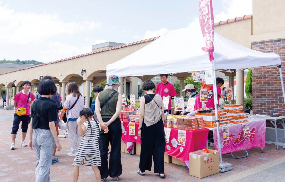 宝塚北サービスエリアにて梅干し販売イベントを開催!
