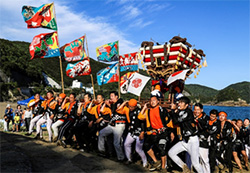 日和佐八幡神社秋まつり