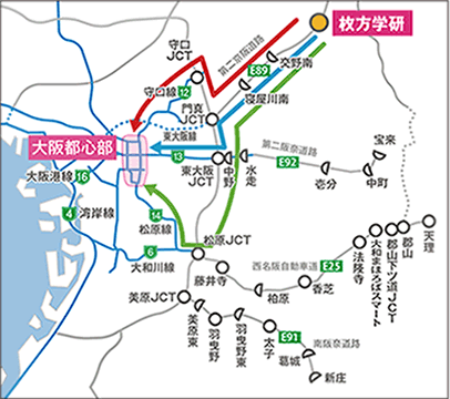 流入割引路線図