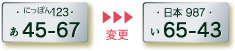 変更