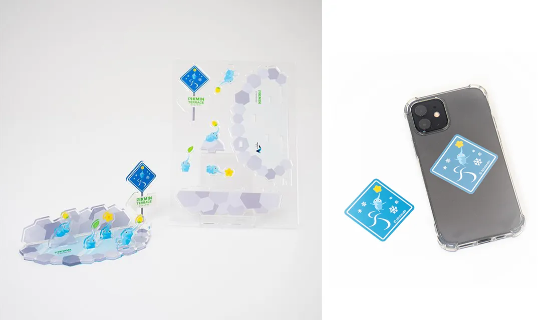 氷ピクミン アクリルスタンド&ステッカーセット