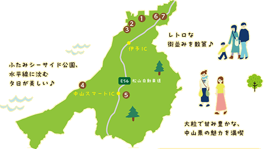 伊予市地図