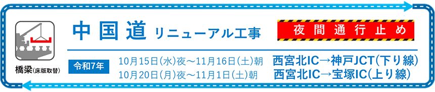 E2A 中国道リニューアル工事 | NEXCO西日本 公式サイト