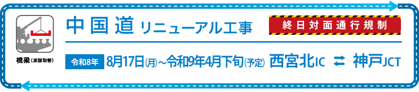 E2A 中国道リニューアル工事 | NEXCO西日本 公式サイト