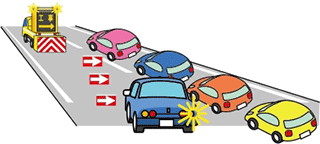 工事渋滞にもご注意を