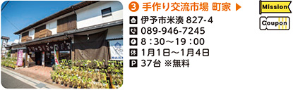 3．手作り交流市場　町家